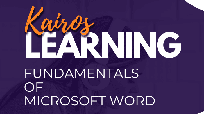 Fundamentals of Microsoft Word